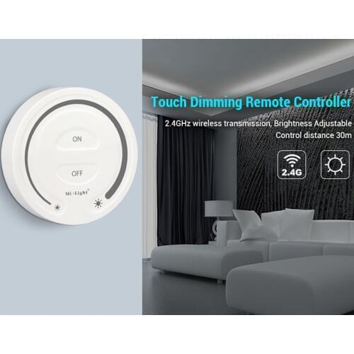 Led Touch Dimming Remote Controller indoor 2.4G Hz wireless transmitting dimmable switch with Night light Control Distance 30m