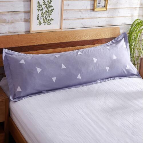 High Quanlity Sweet Couple Pillowcase Comfy Home Bed Print Long Body Double Pillow Cover Protector Cotton Pillowcase 120x48cm