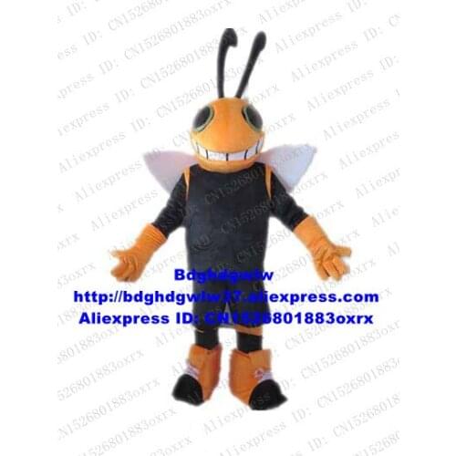 Wasp Hornet Vespid Bumblebee Bombus Mascot Costume Adult Cartoon Character Outfit Marketing Promotions Cartoon Props zx1052