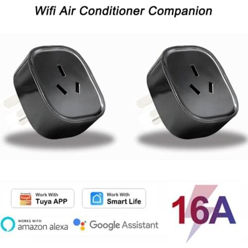 16A Tuya Smart Wifi Air Conditioner Companion APP Tuya/smart Life Alexa Google Home Timing Controller Charge Statistics Socket