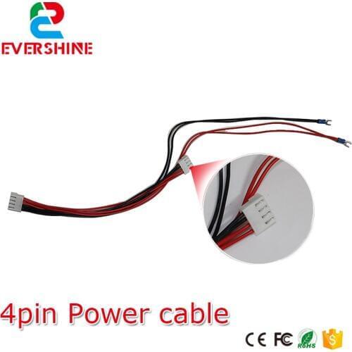 4 pin 20-60cm power supply cable Good quality pure copper led module connector wire used for outdoor led large display screen