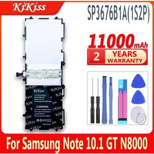 SP3676B1A Tablet Battery For Samsung Galaxy Tab Note 10.1 N8000 N8010 N8020 P7510 P7500 P5100 P5110 P5113 Tablet Spare Battery