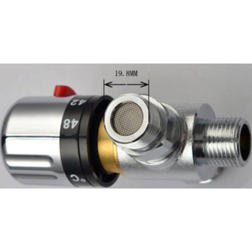 DN15 1/2" Automatic thermostatic valve Thermostatic mixing valve Shower water valve for Electric water heater