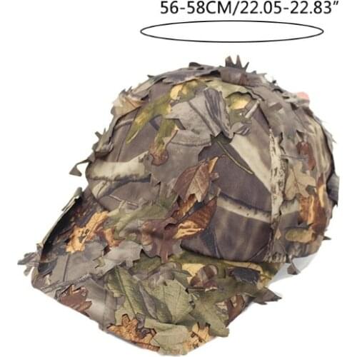 U90E Baseball with Multiple Model Options Wide Brim Fedora Field Camouflage Decorated with Corrupt Maple Leaves