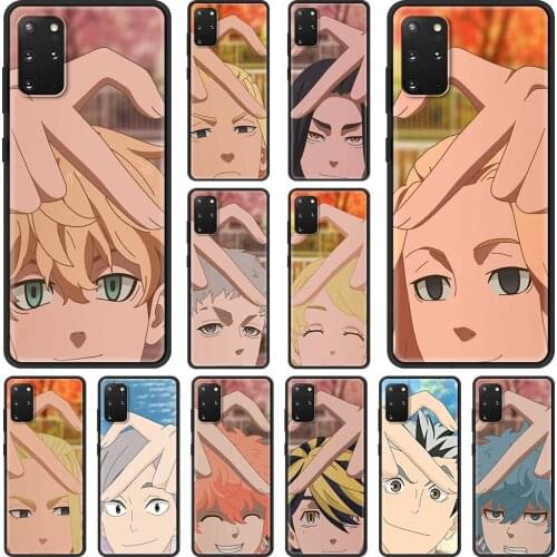 Tokyo Revengers Manjiro Sano Anime Than heart Phone Case For Samsung Galaxy S20 FE S21 Ultra S20 S10 S9 Plus S10E S8 Back Cover