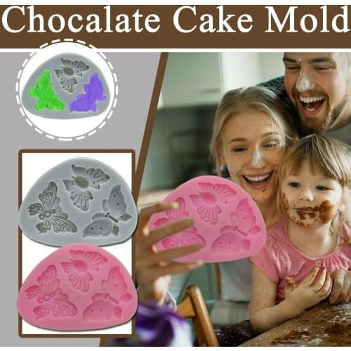 Butterfly Shaped Kitchen Mould Diy Chocolate Cupcake Cake Muffin Baking Mold Silicone Cake Mould Silicone 3d Fondant Cake Mold