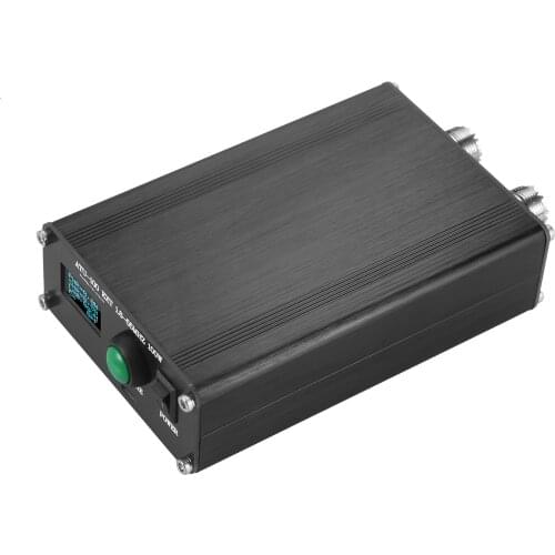 KKmoon Automatic Antenna Tuner ATU-100 EXT 1.8-55MHz 100W Shortwave Antenna Tuner with 0.96 Inch OLED Display Built-in Battery