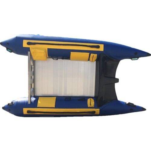 GTG335 Fiberglass Bow And Stainless Steel Transom High Speed Inflatable Boat