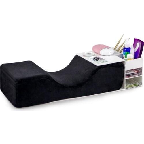Eyelash Extension Pillow Shelf Set Professional Neck Support Grafting Eyelash Cushion Organizer for Beauty Salon