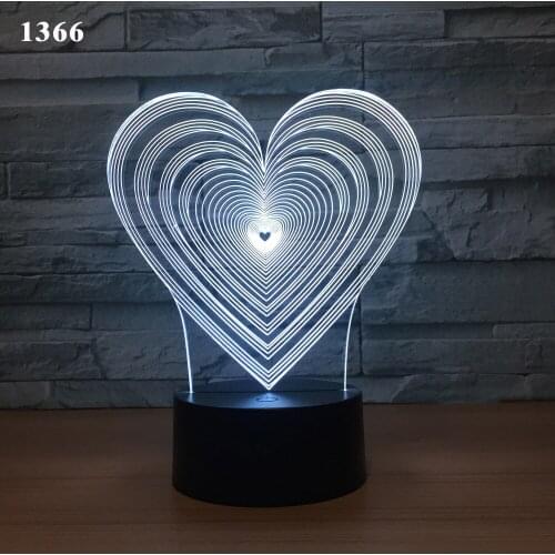 Personalized Gift Holiday Gifts Led Love Rose Night Light USB Switch Stuffed With to Sleep 3D Lamp Valentines Day Neon Mood Room