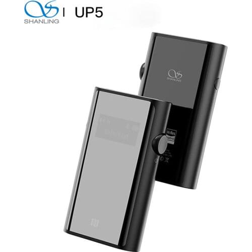 Shanling UP5 Dual ES9212C Balanced Bluetooth Decoding Headphone Amplifier USB DAC to 384K/ DSD256 3.5/ 2.5/4.4mm Headphones Jack