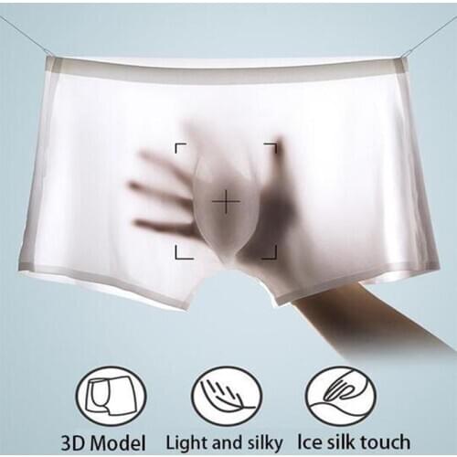 Мужские бесшовные трусы Shu Embroidery China At AliExpress