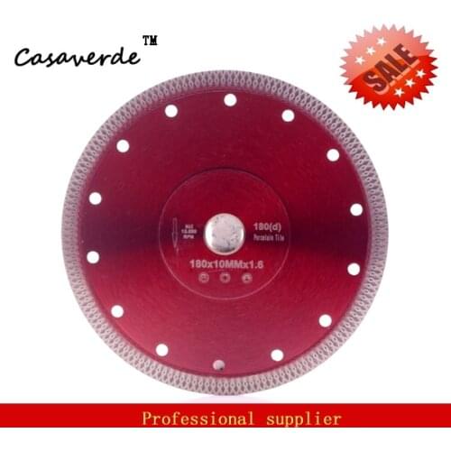 DC-SXSB05 super thin 7 inch 180mm diamond porcelain tile cutting blade for ceramic and porcelain tile cutting