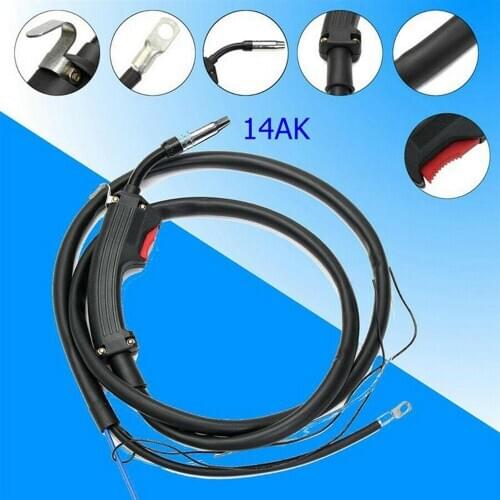 Split Welding Gun Gas-electricity Replacement Mig Welding Machine Welding Tool 2.5m 15 Split Gas Shielded Welding Tool