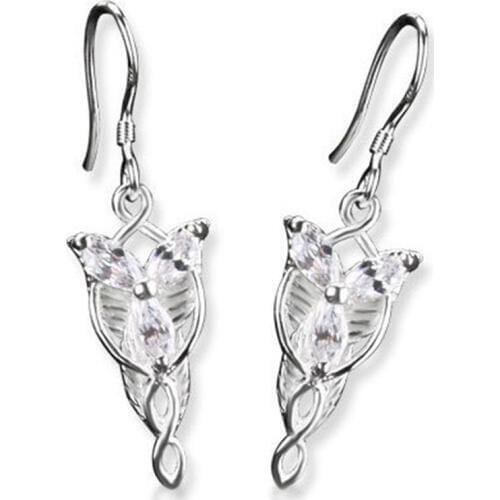 Twins Shell Earrings With Stones