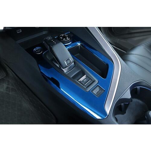 1pcs For 2017 Peugeot 3008 5008 GT Line Inner Accessories Electronic Parking Brake Decoration Cover Frame Trim Styling Sticker