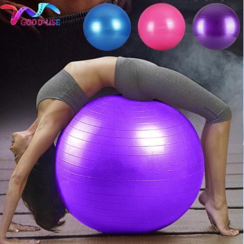 High quality 75CM Large Yoga Balls Sports Gym Fitness Female Pilates Balls Gymnastic Balls Balance Workout Massage