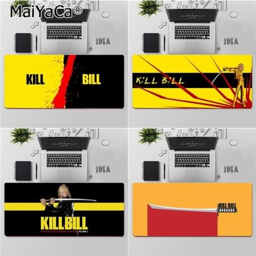 Maiyaca High Quality Classic Movie Kill Bill Unique Desktop Pad Game Mousepad Free Shipping Large Mouse Pad Keyboards Mat