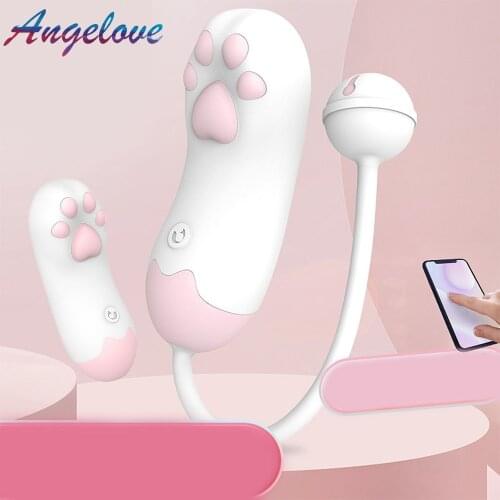 Cat Claw APP Vibrators Sex Toys Shop For Women G-Spot Massage Oral Vagina Clitoris Stimulator Female Masturbator Vibrating Egg