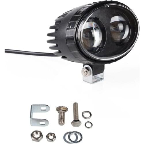 1PCS 10W 5.6 Inch Blue Safety Warning Forklift light LED Work Light Spot Driving Warning light For truck car atv 4x4