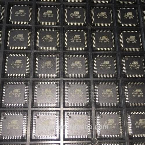 1PCS/lot New OriginaI ATMEGA32A-AU ATMEGA32 or ATMEGA32A-PU or ATMEGA32A-MU QFP-44 8-bit Microcontroller