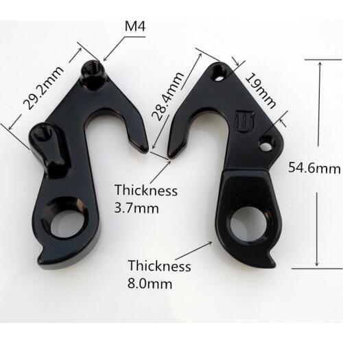 1pc MTB road Bicycle Gear Derailleur Hanger dropout Cycling transmission Rear hook For Focus Hanger Various Brand RA-TS 451236