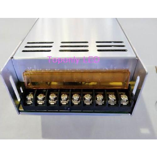 AC170-260V to DC24V 360W led switch power driver with circuit overload protection for led strips/module/display screen lighting