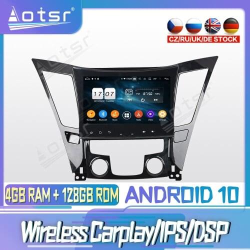 Android 10 PX6 128G For Hyundai Sonata 2011 2012 2013 DVD GPS Navigation Auto Radio Stereo Video Multimedia Player HeadUnit 2din