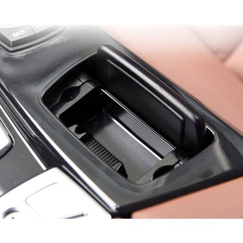 Automobile Ashtrays Car Center Console Ashtray F10 Assembly Ash Box Cover For Bmw 5 Series F10 F11 F18 2010-2017 Black ABS