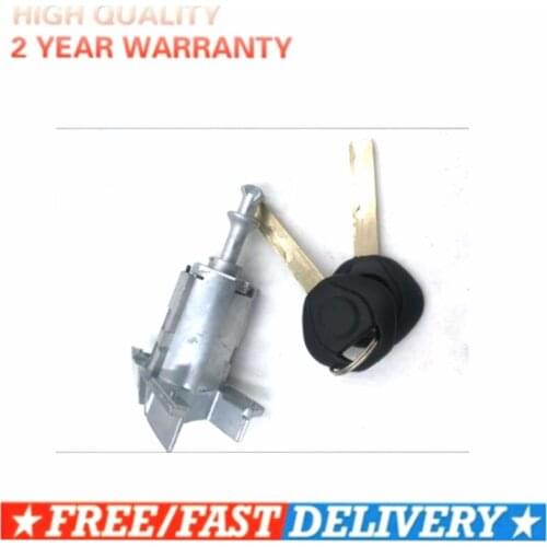 For BMW/ X5 E53 51217035421 Left Driver Door Lock Assembly Key Cylinder Barrel Repair Kit 2 key