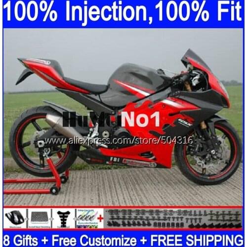 Injection For SUZUKI GSX R1000 GSXR-1000 2005 2006 Red Black 21MC.116 GSX-R1000 GSXR 1000 1000CC 05 K5 GSXR1000 05 06 Fairing