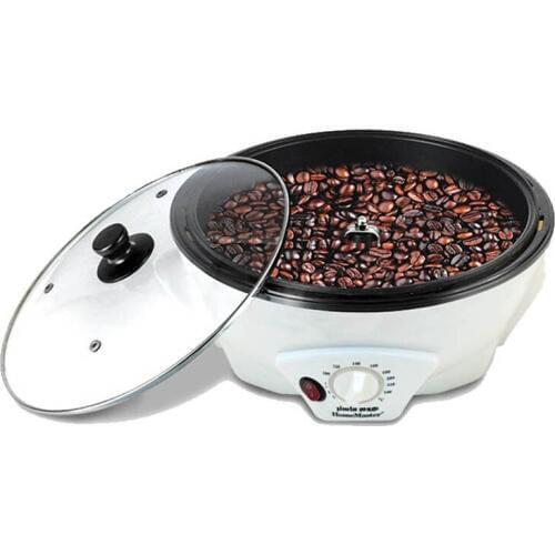 Coffee Roaster Electric Coffee Bean Roasted Temperature Adjust Non-Stick Coffee Bean Baking Grain Drying Household SCR301