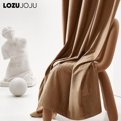 LOZUJOJU Blackout Curtains On The Windows