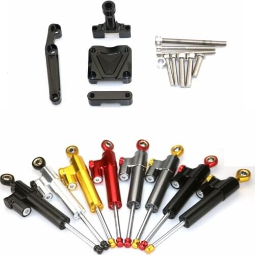 Motorcycle cnc Universal Stabilizer Damper Complete Steering Mounting Bracket For KAWASAKI NINJA300 250 2013-2014-2015-2016