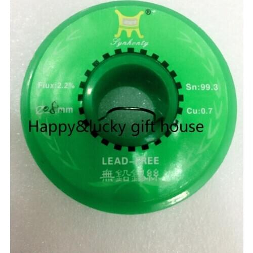 Small circle lead-free solder wire diameter 0.8MM purity 99.3/Cu0.7 Free shipping Hot sale