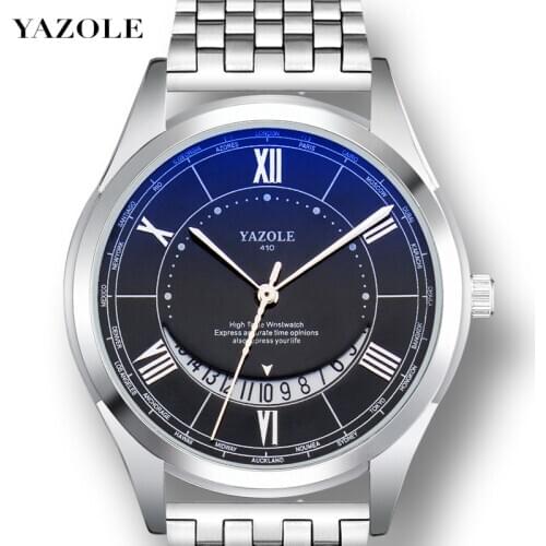 New YAZOLE2020 Mens Watch Calendar Belt Personalized Fashion Quartz Watch Sports Casual Mens Watch Joker Watch Generous Watch