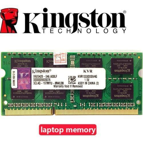 Kingston Laptop notebook 1GB 2GB 4GB 1G 2G 4G PC2 PC3 DDR2 DDR3 667 1066 1333 1600 MHZ 5300S 6400S 8500S ECC memory RAM