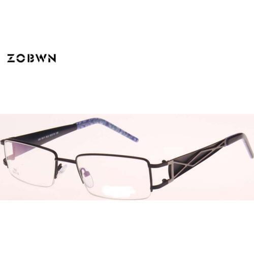 Half rim New Brand Designer Eyewear women Eyeglasses unisex Spectacles Frame Glasses Optical Frame Plain Glasses Oculos De Sol