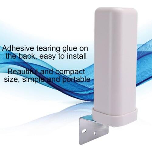 Portable Mini indoor Digital Television TV Antenna Support 4K HD 1080P with Singal Amplifier F-type heads with TV adapter