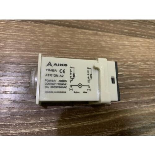 AIKS Time Relay new version ATR12N-A2 replace of ATR12-A2 30S 220v