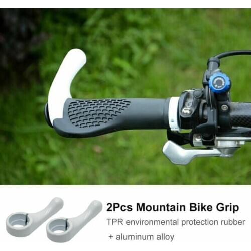 Motorcycle Grip Handlebar Aluminum Rubber Locking Handle Grip For Motorbike Moped Scooter Bike Dirt Bike ATV