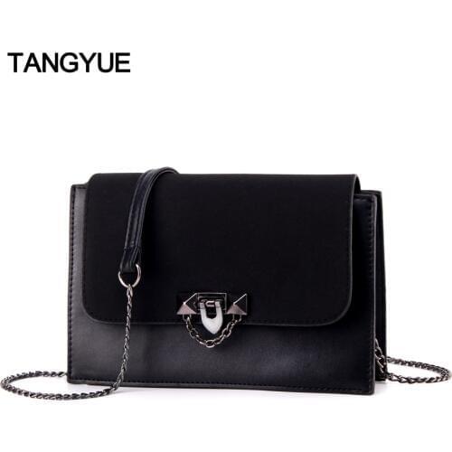 TANGYUE Messenger Bag Womens Shoulder Bag Female Leather Crossbody Small Bags for Women 2018 Ladies Handbag for Girls sac femme