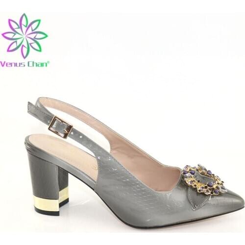 Latest Design Women Shoes Summer High Heeled Shoes for Women Slip on Sexy Women Pumps Womens Shoes Heels Nigerian Party Dress