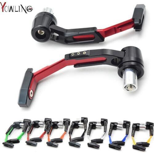 22mm7/8mm CNC Handlebar Protector Brake Clutch Protect Lever Guard Proguard For honda cb400 s2000 cb1000r x4 cb1300 CBF1000