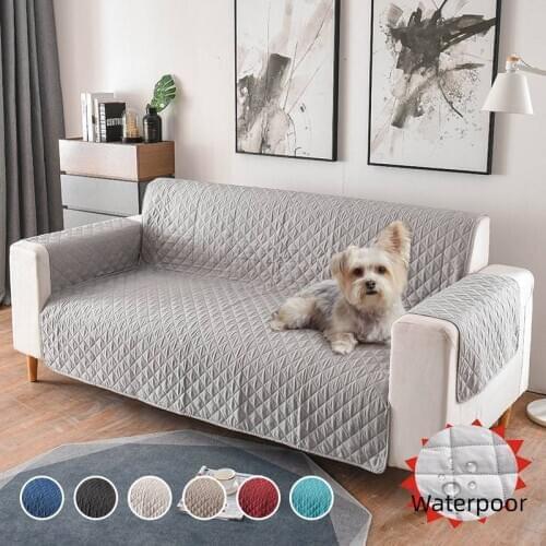 1/2/3 Seat Pet Sofa Covers Living Room Couch Chair Cover Waterproof Non-Slip Removable Washable Mat Furniture Cat Pet Supplies