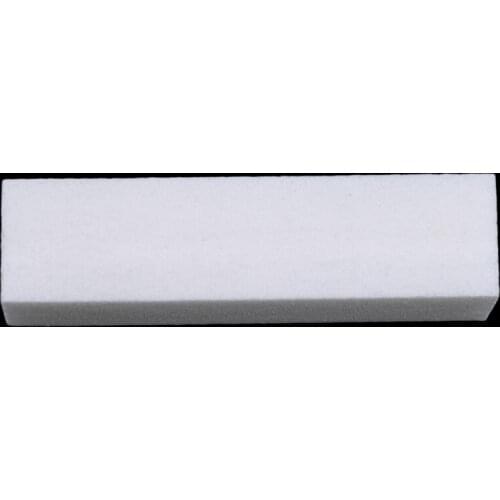 10 Pieces/Set White Four Sides Polished Block Nail File EVA High Elastic Cotton Four Squares Tasteless Portable Small Nail File