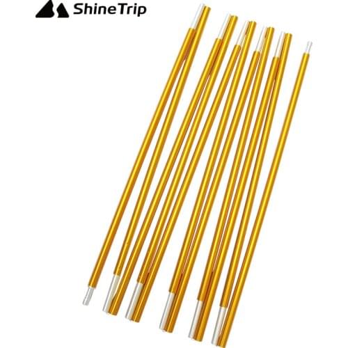 7.9mm 360cm 2pcs Tent Pole Fiber Pole Tent Support Double Tent Pole Foldable Backpack, Suitable For Outdoor Camping And Hiking