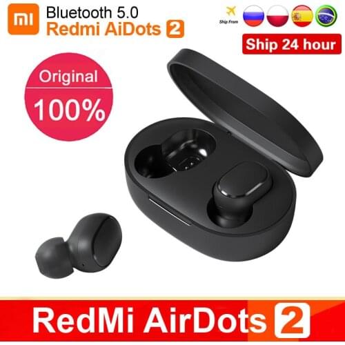 2021 New Original Redmi Airdots 2 Airdots S TWS Bluetooth Headset Wireless Earphone Sports Headphone for Xiaomi Redmi Note 9s