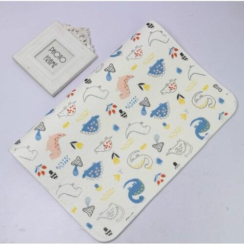 50*70CM Nappy Diaper Changing Mat Waterproof Washable Bedding Changing Cover Pad Newborn Diaper Pad Sheet Baby Mattress