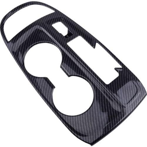 Car Carbon Fiber Style Gear Shift Panel Trim Cover Fit For Chevrolet Equinox 2018 2019
